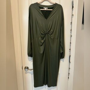 Prologue Olive Green Cocktail Dress